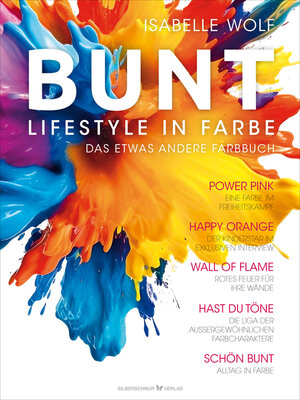 cover image of BUNT – Lifestyle in Farbe